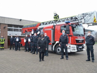 Neue Drehleiter Feuerwehr