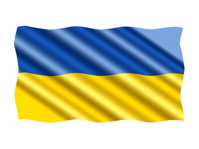 Flagge der Ukraine