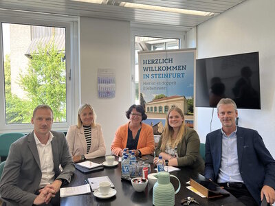 Jährlicher Austausch über die wirtschaftlichen Entwicklungen im Stadtgebiet Steinfurt