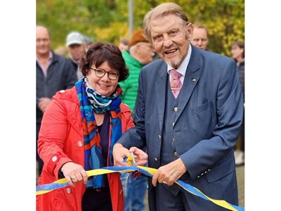 Freigabe der Göckenteichbrücke