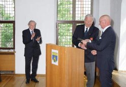 Überreichung der Friedrich-Hofmann-Medaille an Dr. Wilhelm Schraven