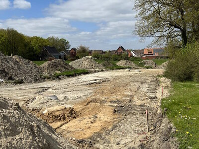 Erschließung Siemensstraße in vollem Gange