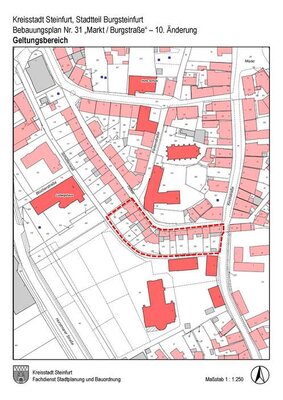 Flurkartenauszug BPlan 31 - 10. Änderung