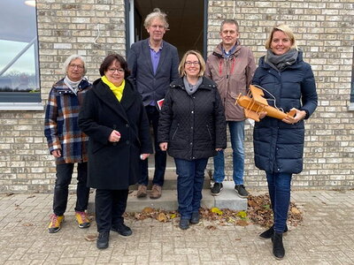 Flugplatz Borghorst-Füchten: Neues Clubheim mit Landesförderung entstanden