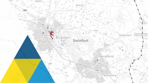Digitale Übersicht der Denkmäler der Kreisstadt Steinfurt