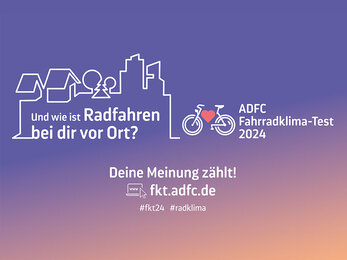 ADFC Fahrradklima Test 2024