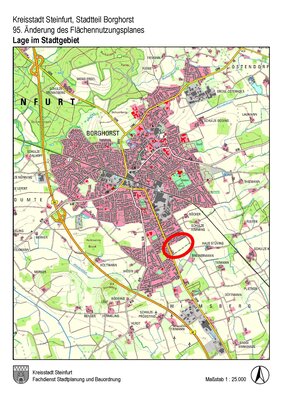 Übersichtsplan - FNP - 95. Änderung